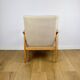 Classic armchair Vintage 70s beige - Jade series