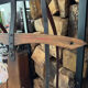 Vintage wooden American sled