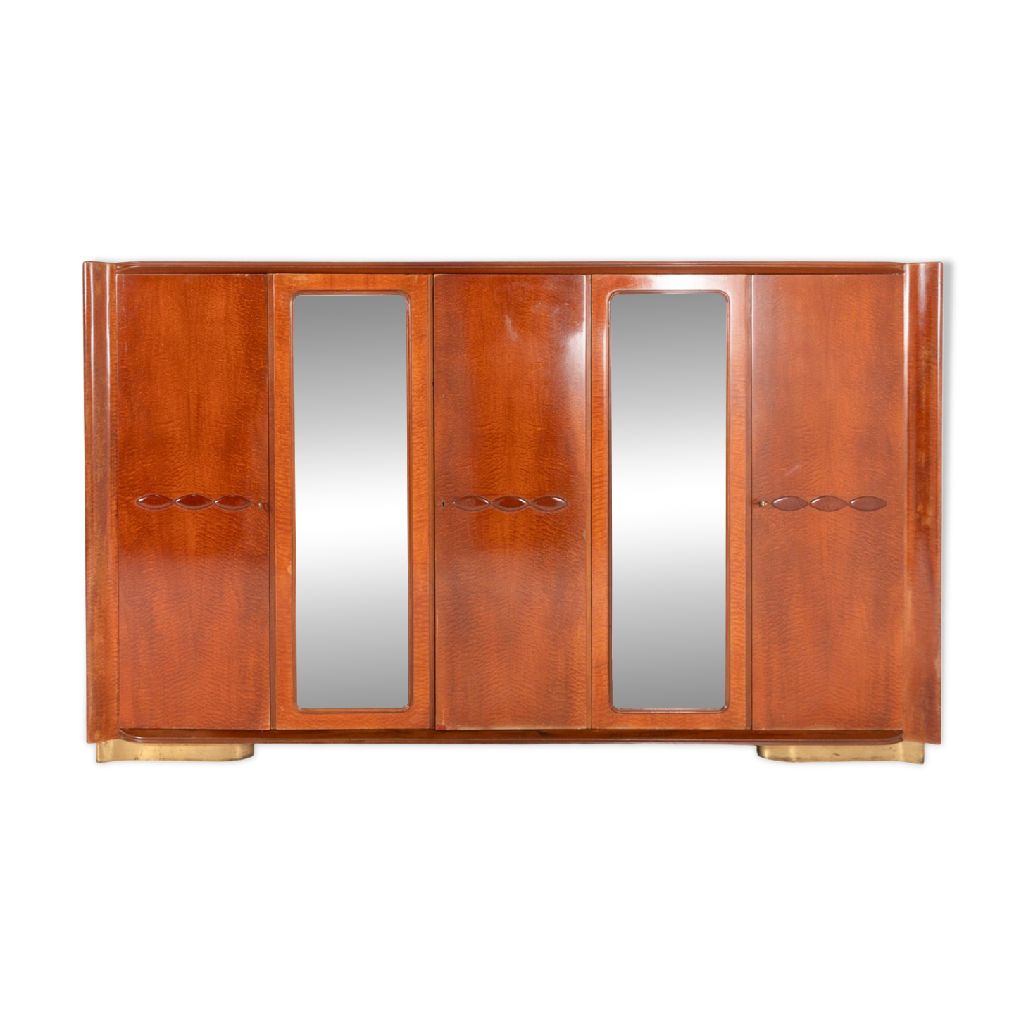 Italian Mid-Century Maple veneer wardrobe from 1950’s