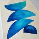 Minimalist geometric painting