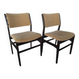 2 Scandinavian dining room chairs