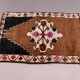 Vintage Turkish Rug 131x87 cm shabby carpet Kars Region Small