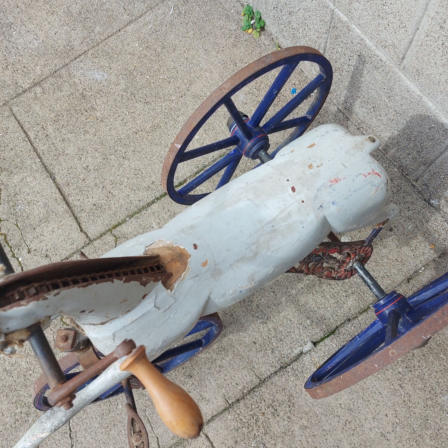 Napoleon III pedal tricycle horse