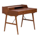‘model 56’ free standing teak desk by Arne Wahl Iversen for Vinde Møbelfabrik