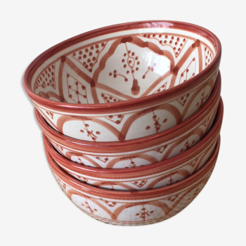 Bos / Moroccan ceramic saladiers terracota