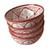 Bos / Moroccan ceramic saladiers terracota