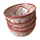 Bos / Moroccan ceramic saladiers terracota