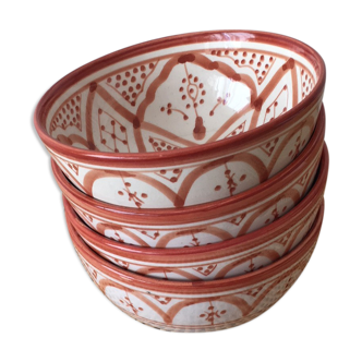 Bos / Moroccan ceramic saladiers terracota