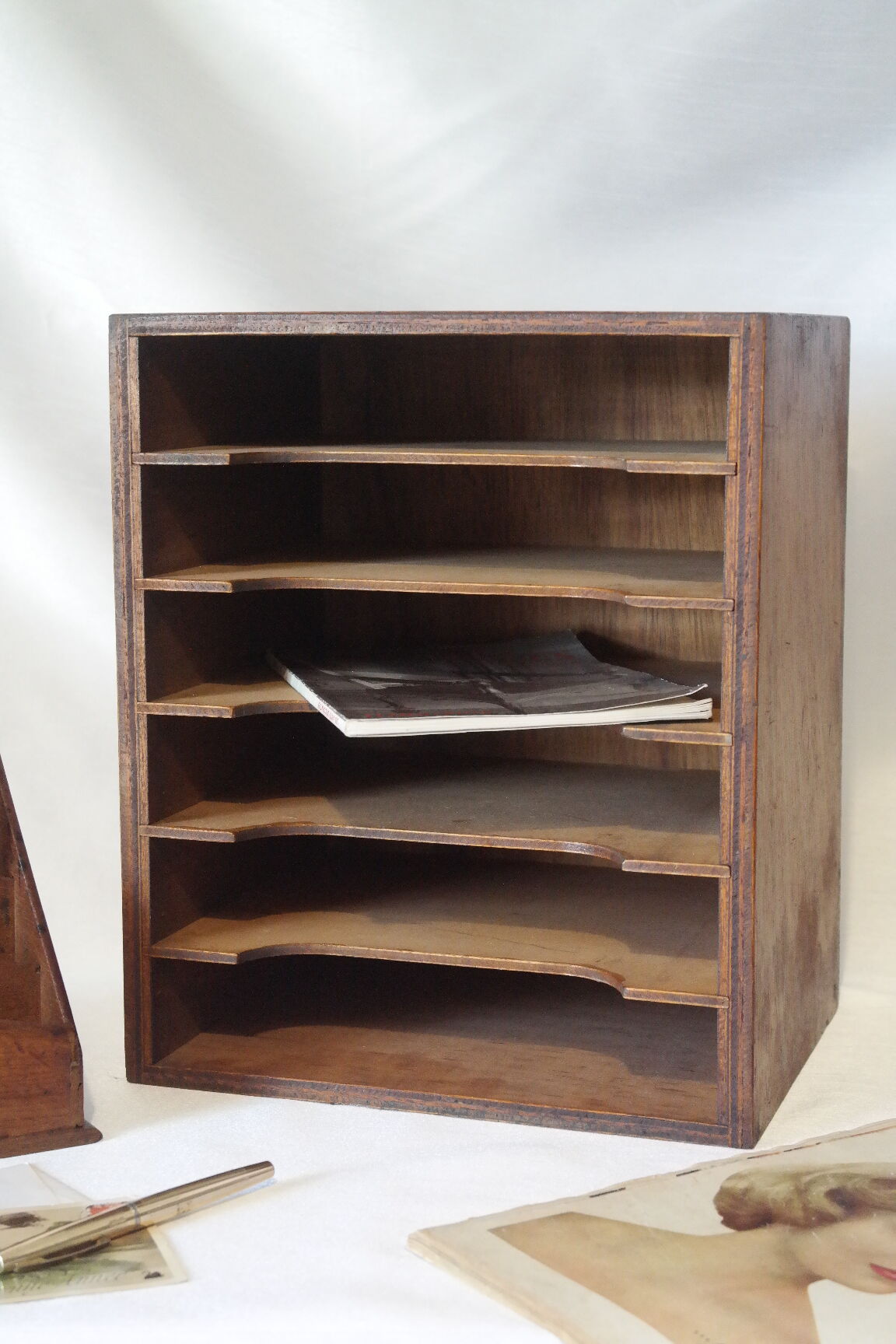 Vintage wooden sorter set