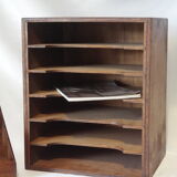Set trieur vintage en bois