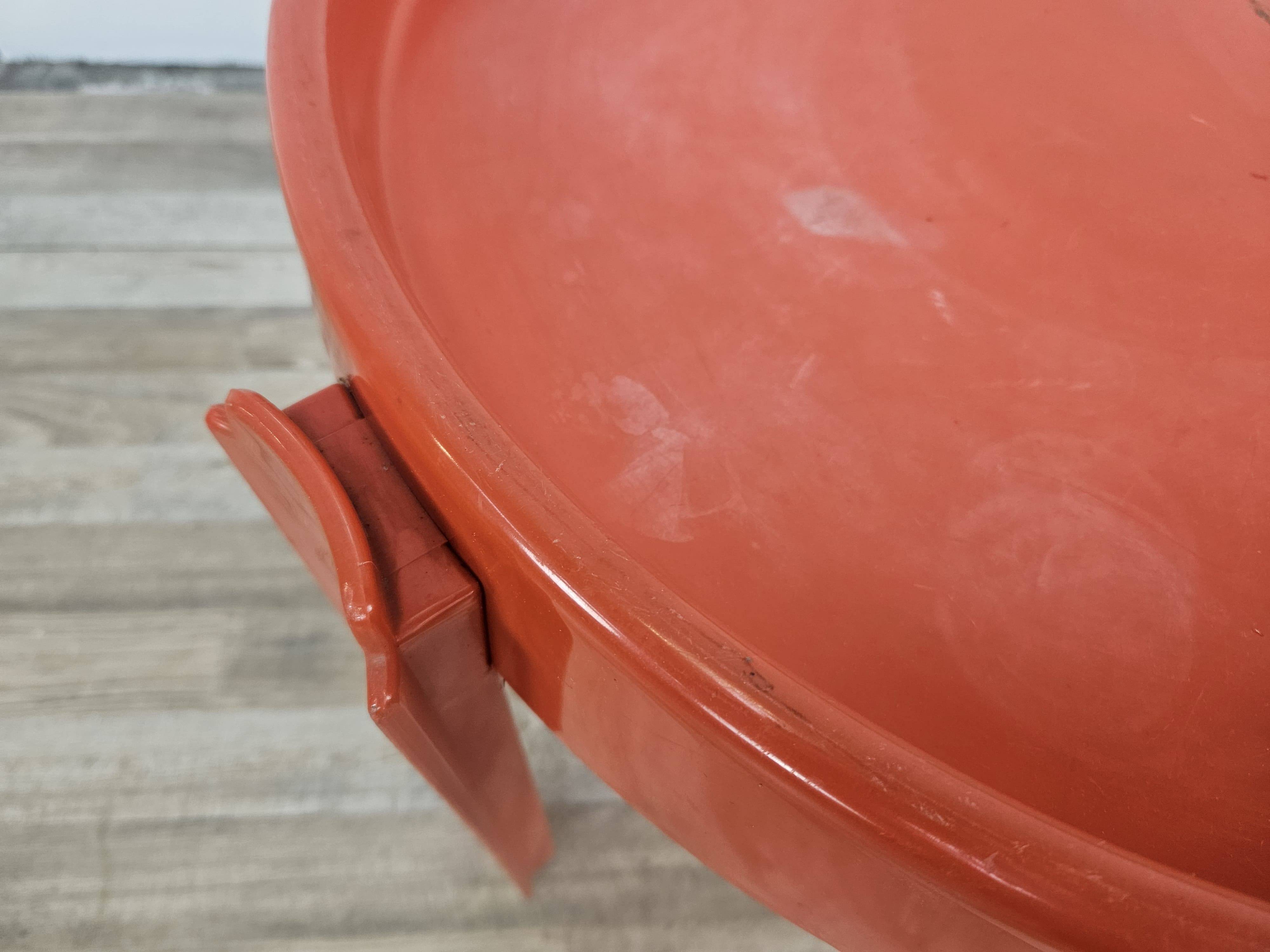 Vintage Space Age Plastic Coffee Table by Dal Vera 1970s