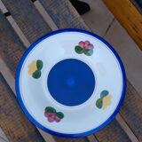 Dessert plates with flowers