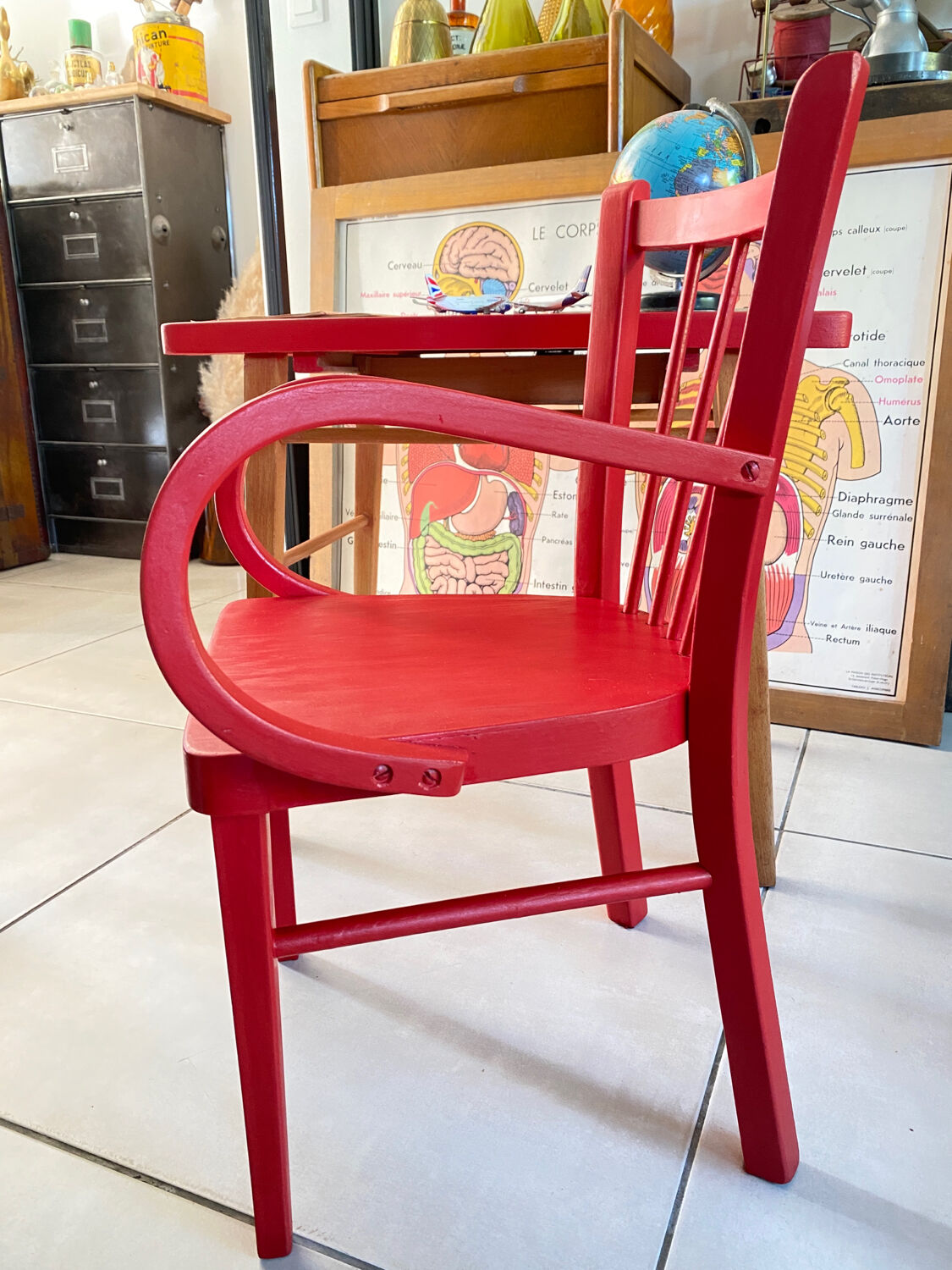 Baumann desk and children's chair set