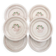 Longwy - 6 Colette model dessert plates