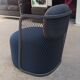 CIDER Ingrid armchair in grey and blue