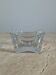 Glass ashtray 70s