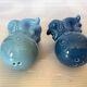 Salt and marine zoomorphic pepper