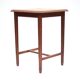 Wood table with marquetry, table with an antique parquet top, antique table.