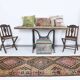 3x10 blue & brown persian runner rug, 91x295cm sk 18084 free shipping