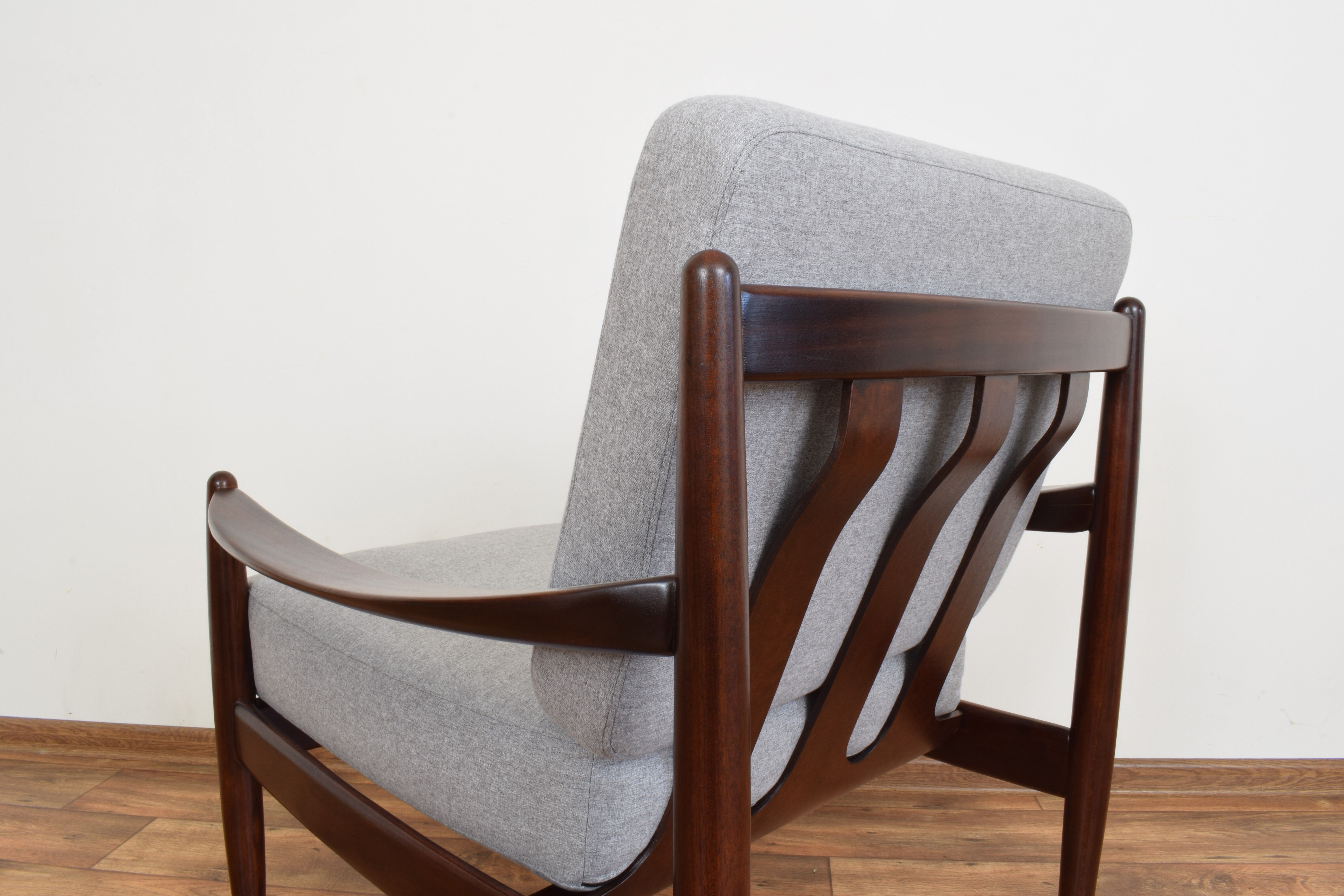 Mid-century danish teak armchair, 1960