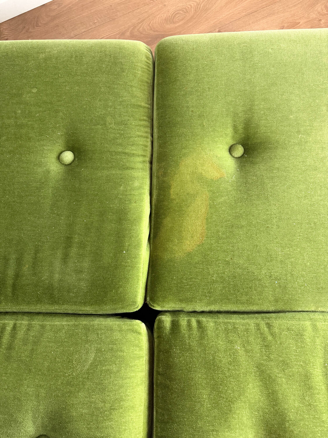 Vintage 3-seater convertible sofa – Eugen Schmidt / Soloform style