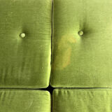 Vintage 3-seater convertible sofa – Eugen Schmidt / Soloform style