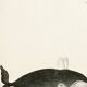 Poster about the bowhead whale, based on an old engraving from 1774.