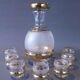Liquor decanter and its 7 glasses