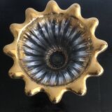 Art deco crystal vase