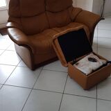 Stressless sofa 2 places + ottoman