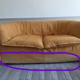 2-seater alcantara sofa