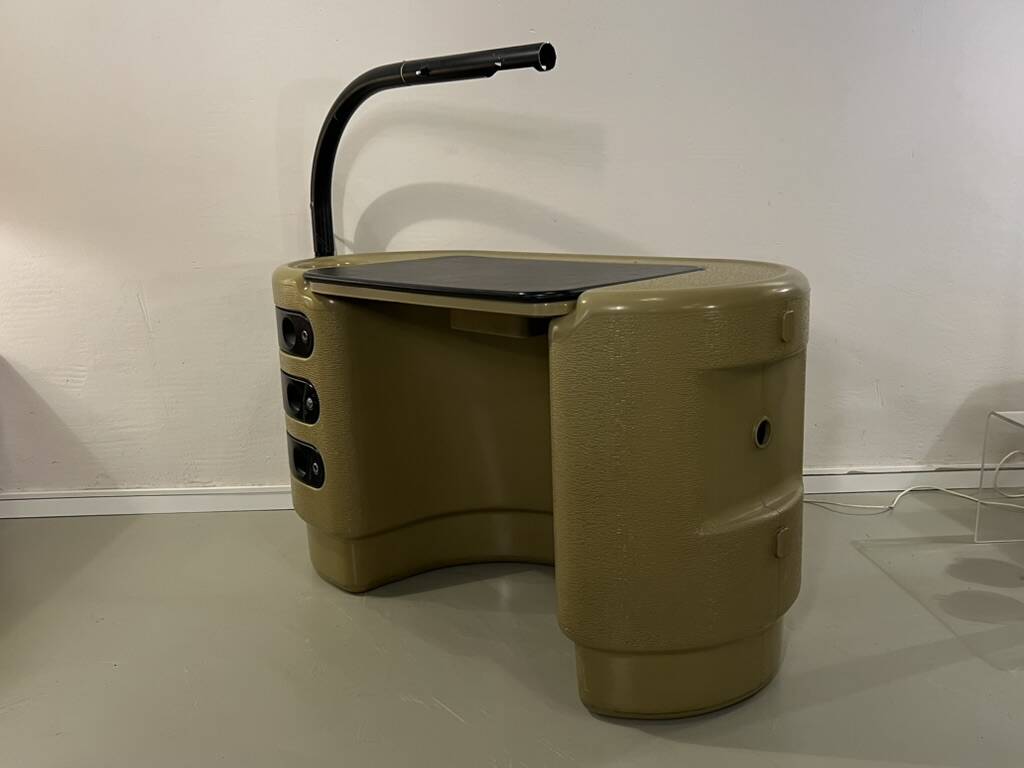Bureau HADI Ernest Igl Hadi & Bayer années 70 vintage space age