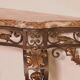 console in wrought iron in Louis XV style - 19th century