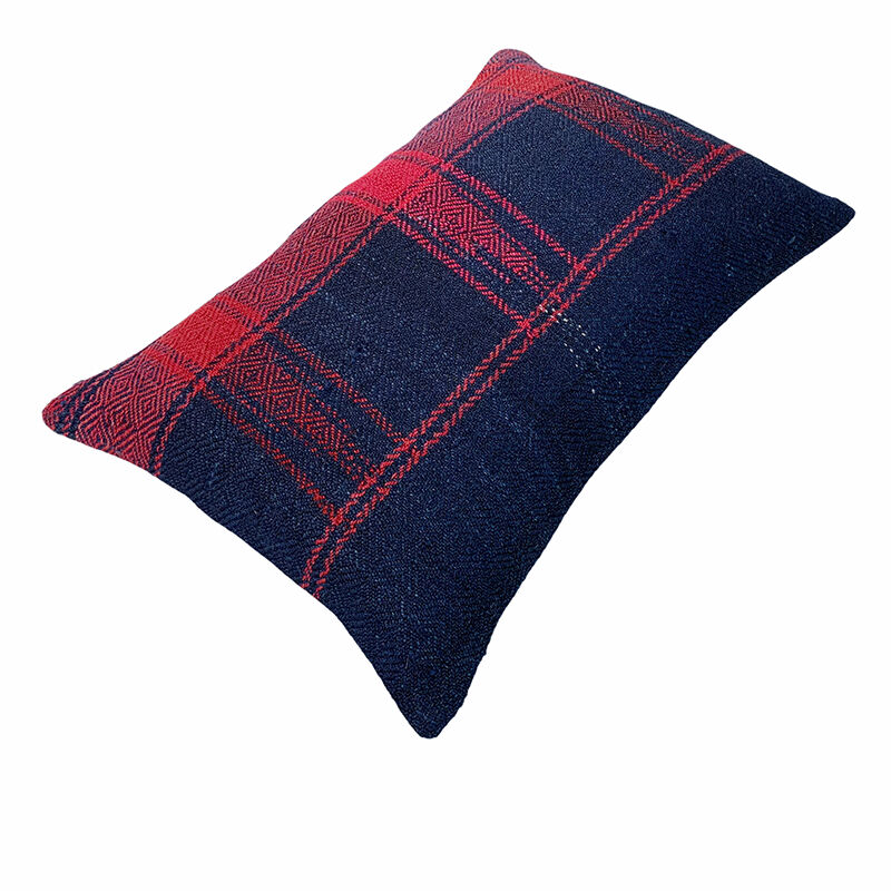 Vintage turkish handmade kilim cushion cover 40x60 cm