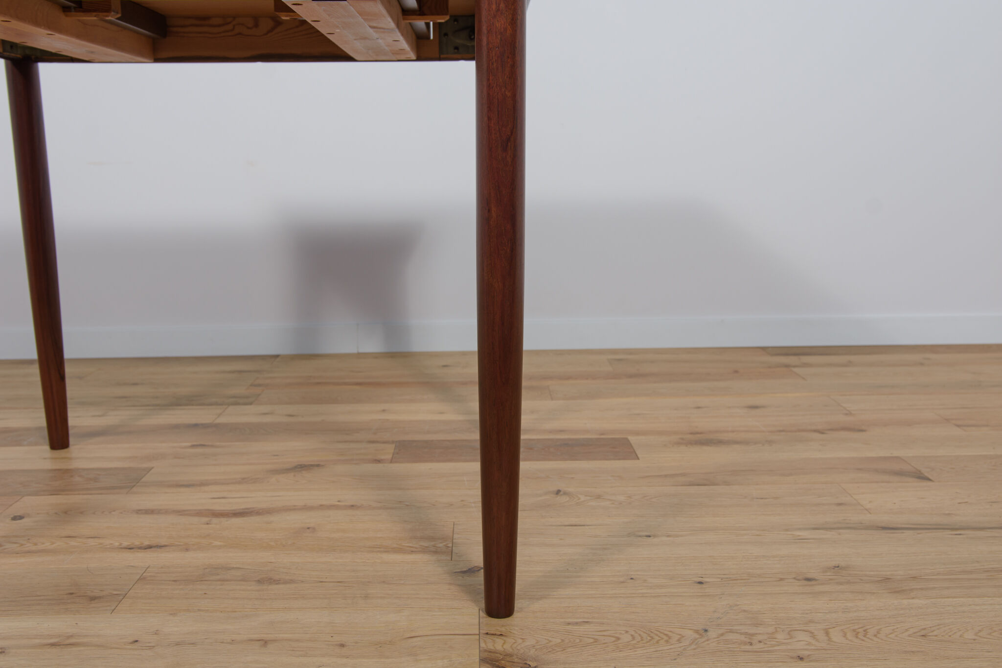 Table à manger danoise extensible en palissandre du milieu du siècle, années 1960