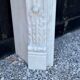 Louis XV Style Fireplace in Carrara Marble Circa 1980