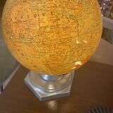 Illuminated glass globe, ed Girard-Barrère & Thomas, 1945-50