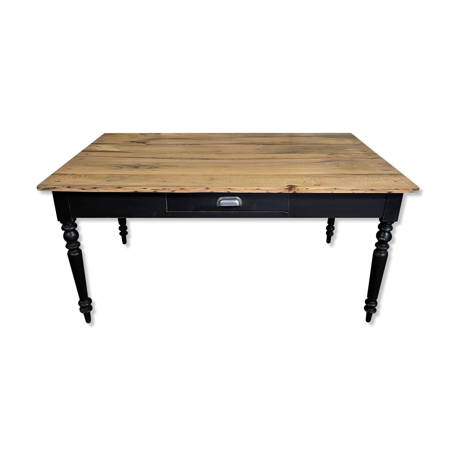 Patinated farmhouse table