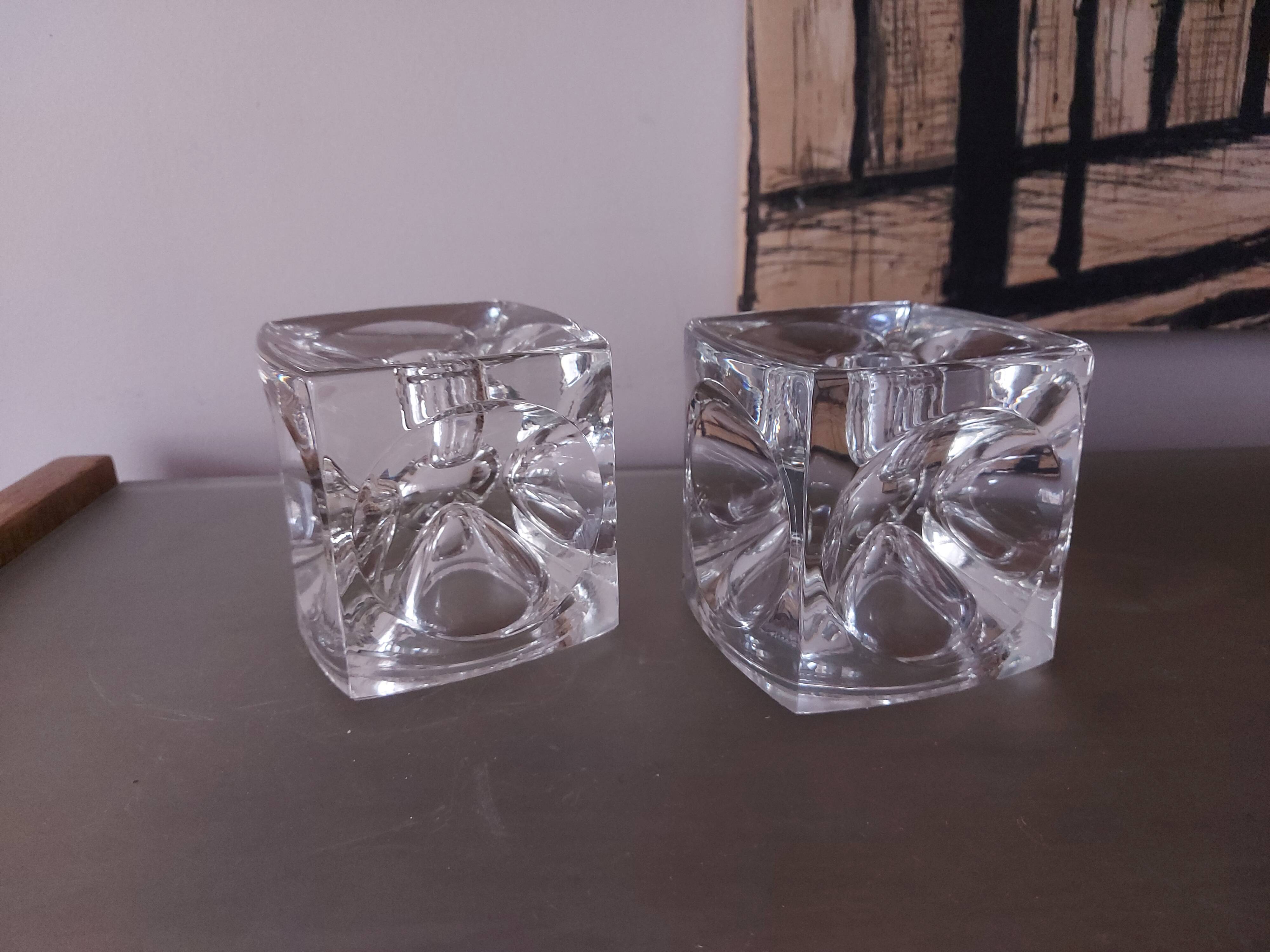 Vintage 70's peill et putzler ice candle holder