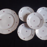 Luneville porcelain dessert service
