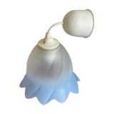 Lampshade, suspension in glass paste