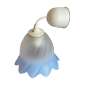 Lampshade, suspension in glass paste