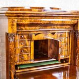 Antique Biedermeier Mahogany Secretary, 1850
