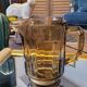 70's glass pitcher