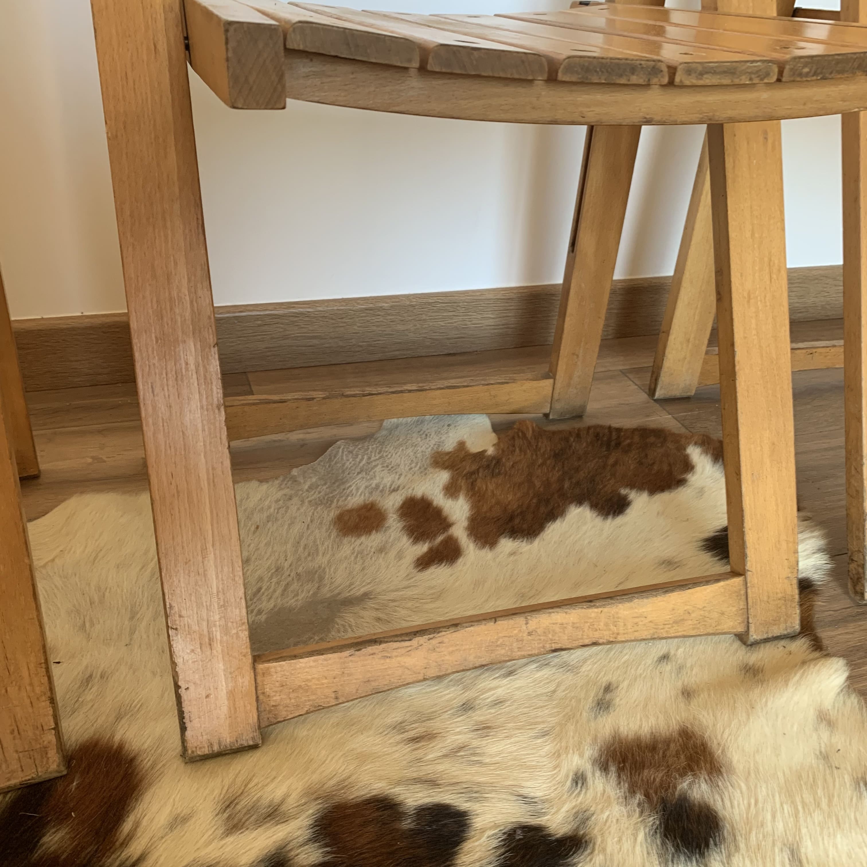 Suite de 4 chaises pliantes