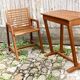 Wooden school desk and chair, 1950s