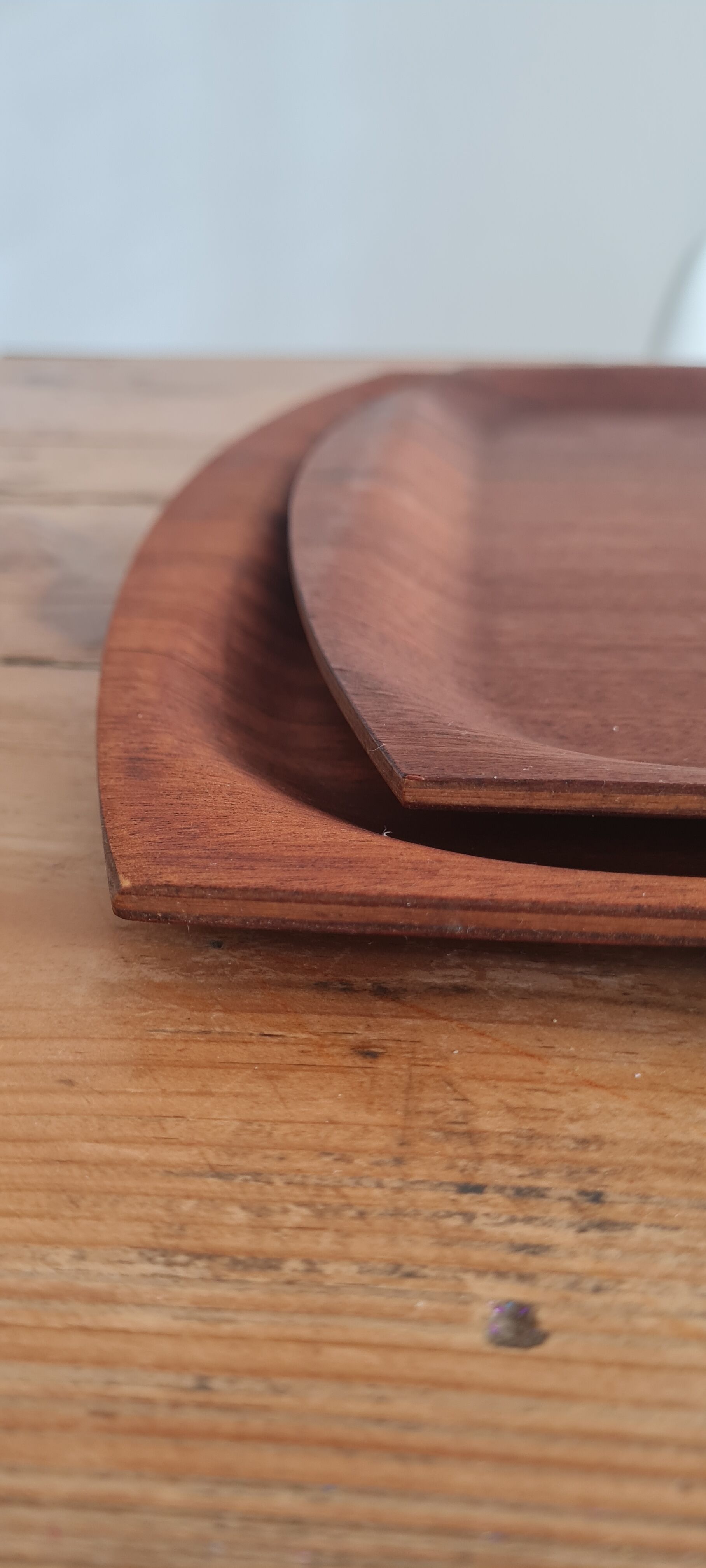 Vintage Scandinavian top in Alpac teak