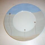 Zéphyr MdN plate in Limoges porcelain