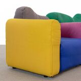 Cannaregio Modular Sofa with Footrest by Gaetano Pesce for Cassina, Italy 1986