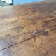 Table de ferme bistrot bois